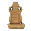 Asiento de carreras de coches de cubierta de PVC automático ajustable